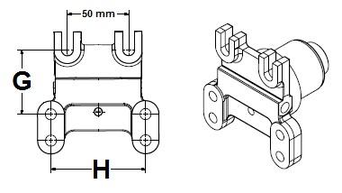 BASE O SOPORTE FAN CLUTCH MODELO DM DRIVE MASTER ADVANTAGE HORTON 994923