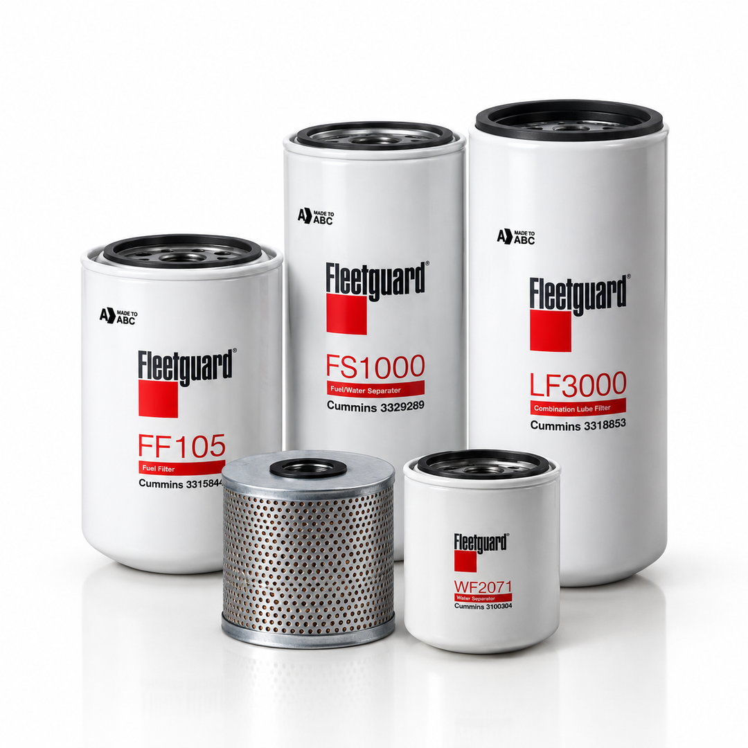 KIT DE FILTROS FLEETGUARD PARA MANTENIMIENTO PREVENTIVO MOTOR CUMMINS N14 FREIGHTLINER FLD120
