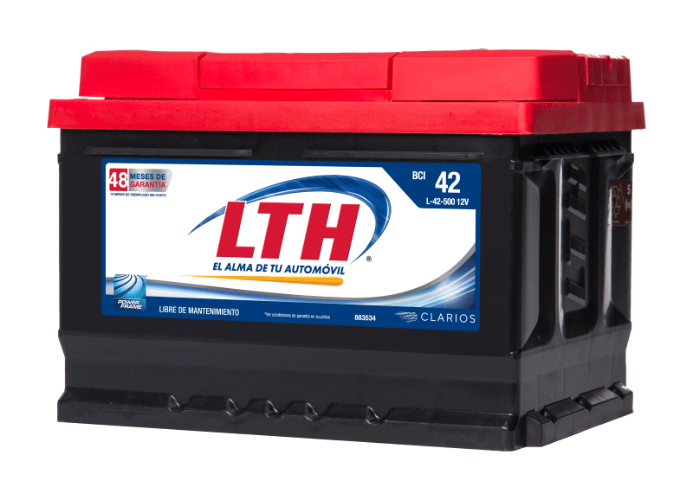 ACUMULADOR DE 12 PLACAS LTH L-42-500