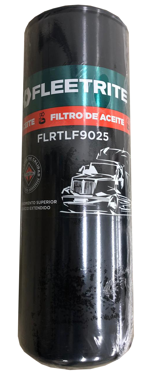 FILTRO PARA ACEITE DE MOTOR ENROSCABLE TIPO SELLADO FLEETRITE FLRTLF9025