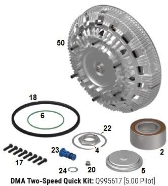 KIT DE CONVERSION DE 2 VELOCIDADES HORTON 2SDP